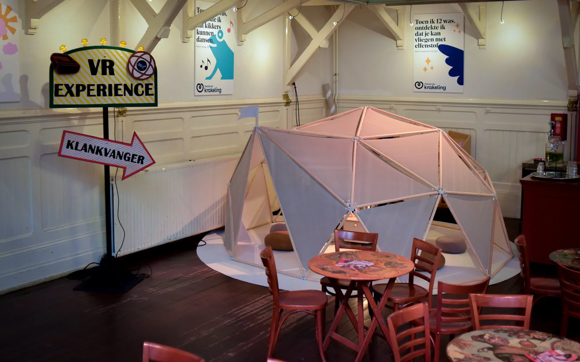 VR installatie in de Krakeling