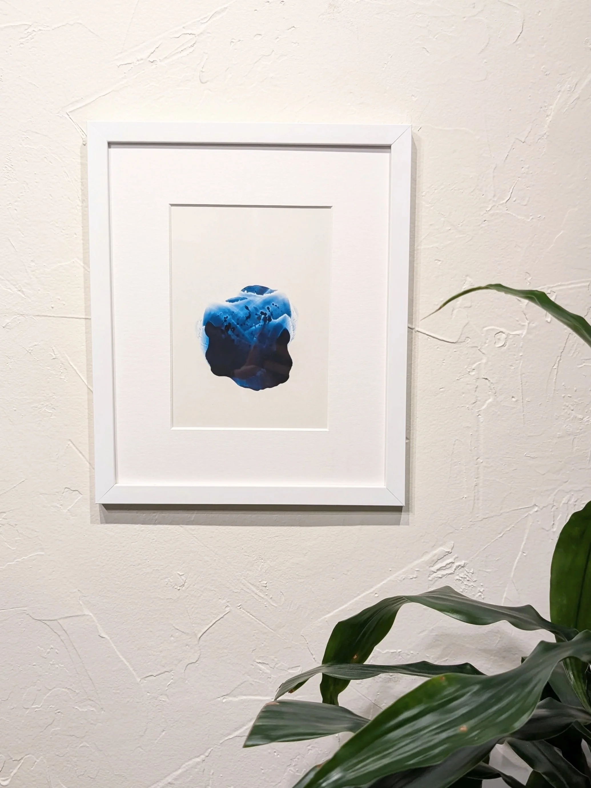 Burble #53 Original Framed Painting