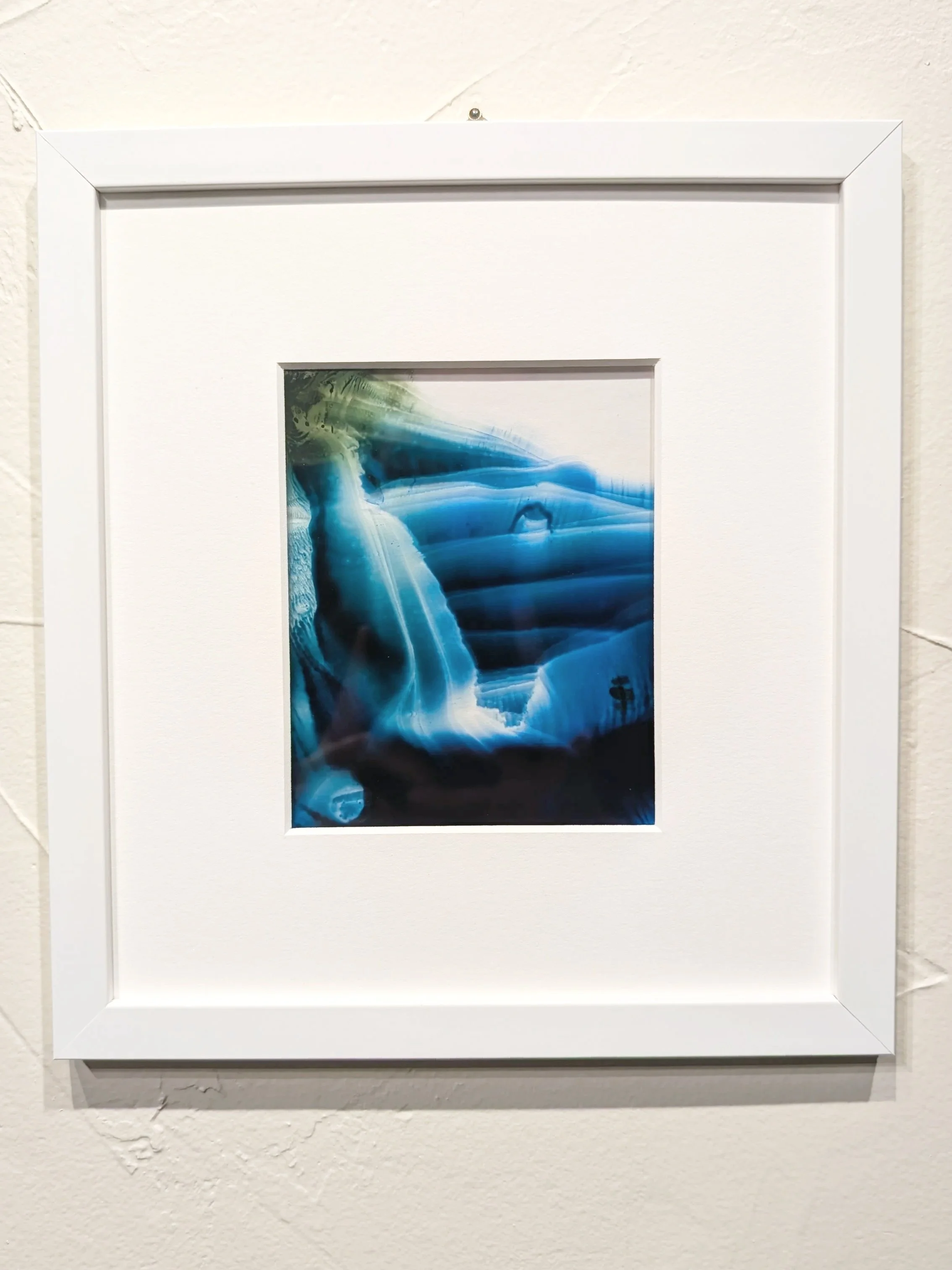 Burble #6 Original Framed Painting