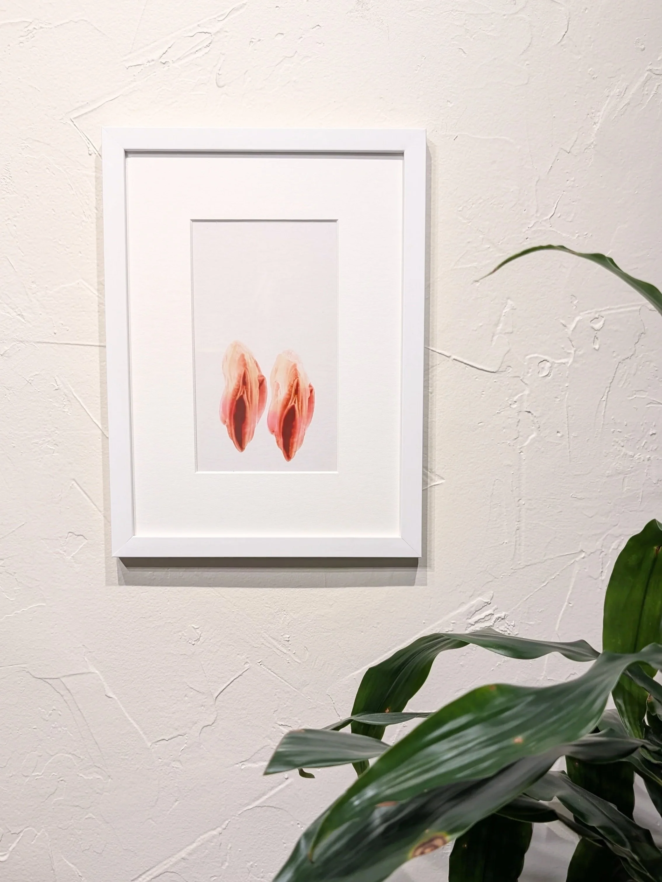 Twin Flames Original Framed Painting