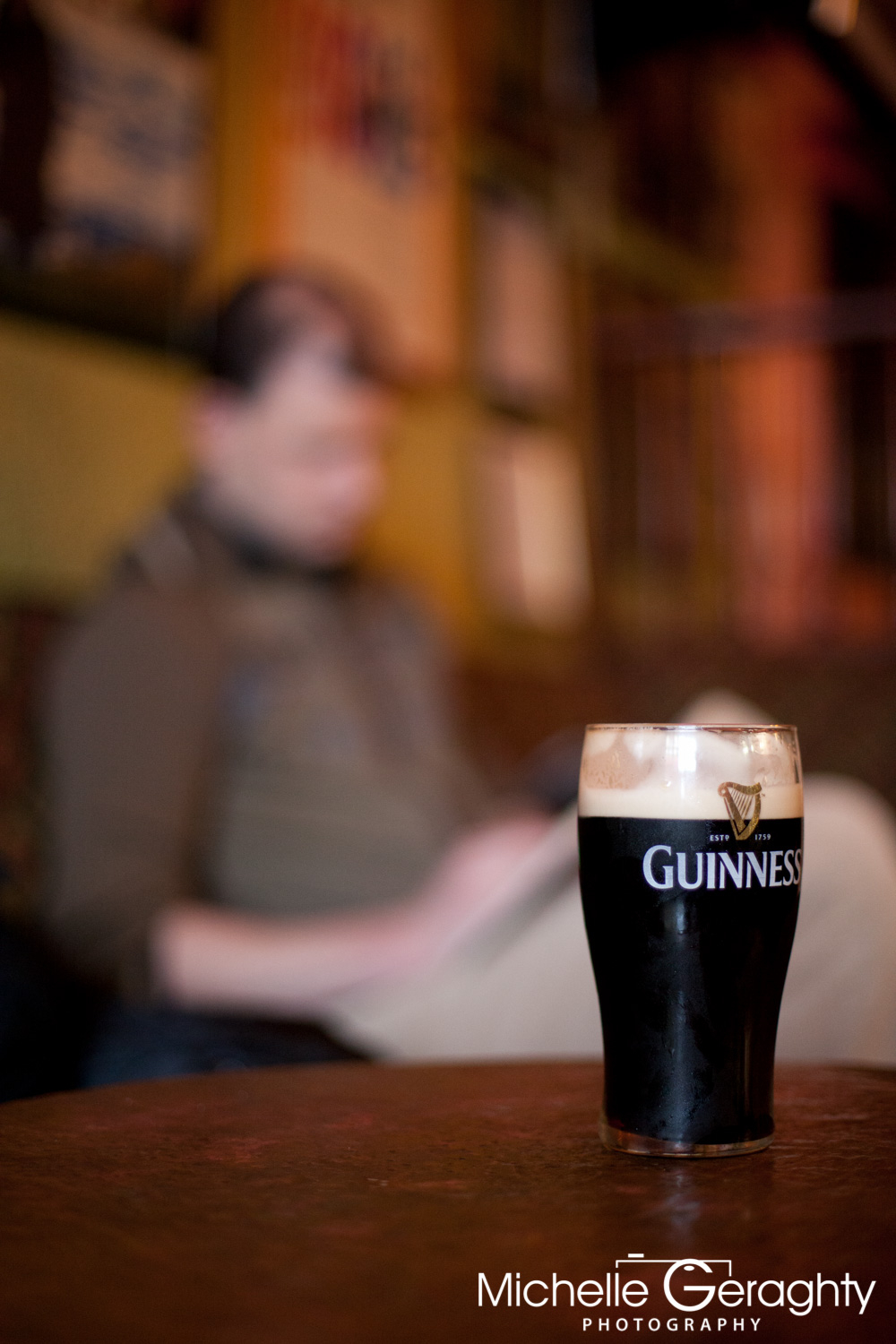 Guinness at John B Keane's Pub, Co. Kerry, Ireland
