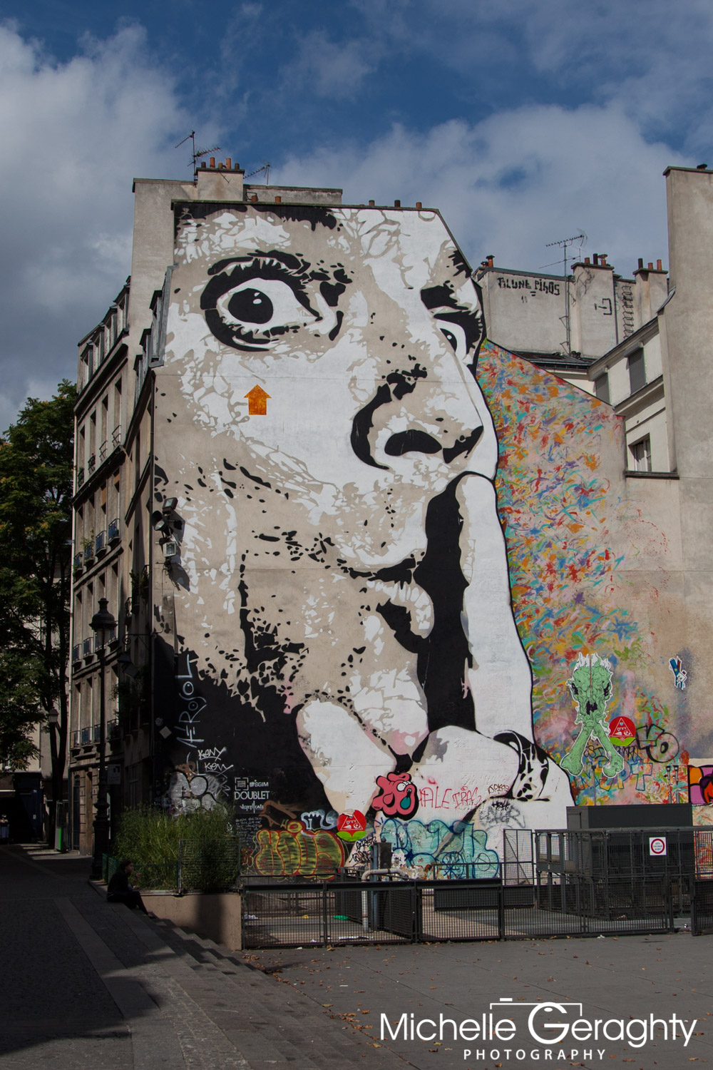 Graffiti Wall, Paris, France