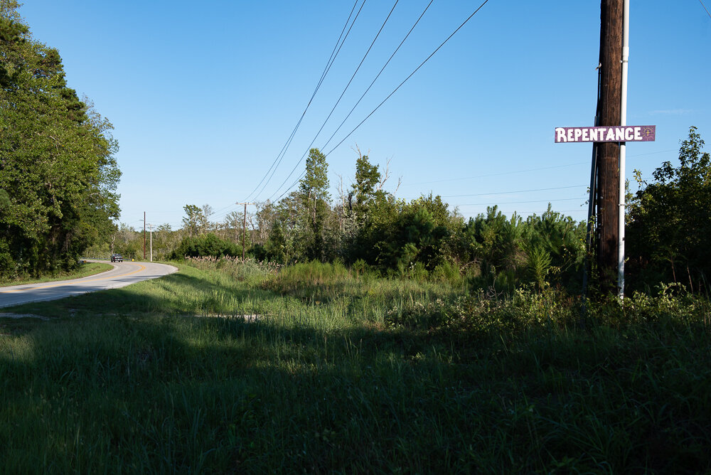 Heading east on Highway 101, NC, 2019