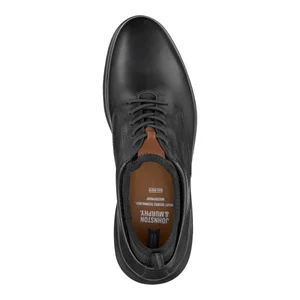 J & M Lancer Plain Toe Black — Isaac Baker Menswear