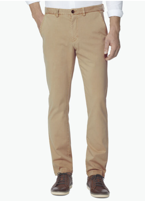 Johnston &amp; Murphy Washed Chinos Sand