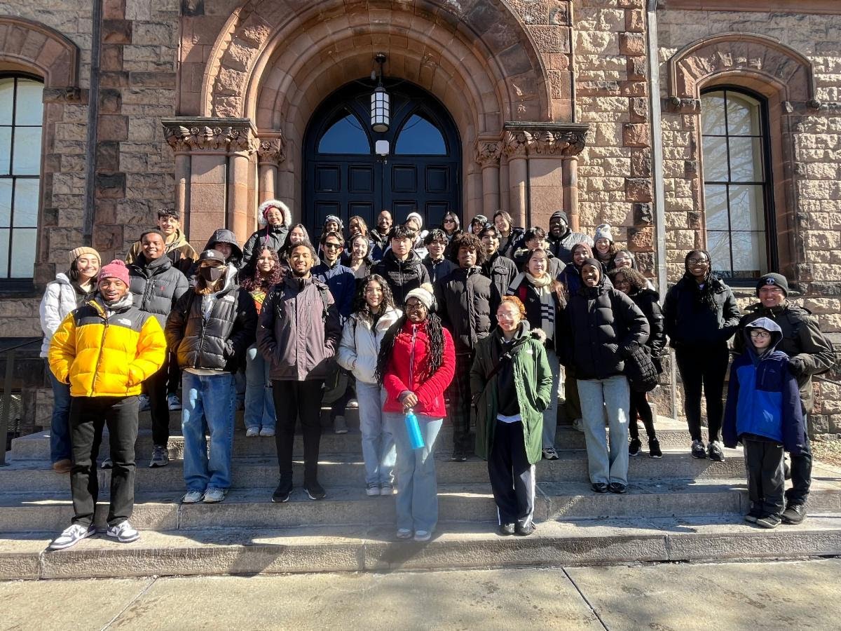 What has our College and Career Readiness programming been up to? College visits!

The LEAH Project visited Brown University to tour the campus and understand student life. Developing a college going identity for LEAH&rsquo;s first-generation college