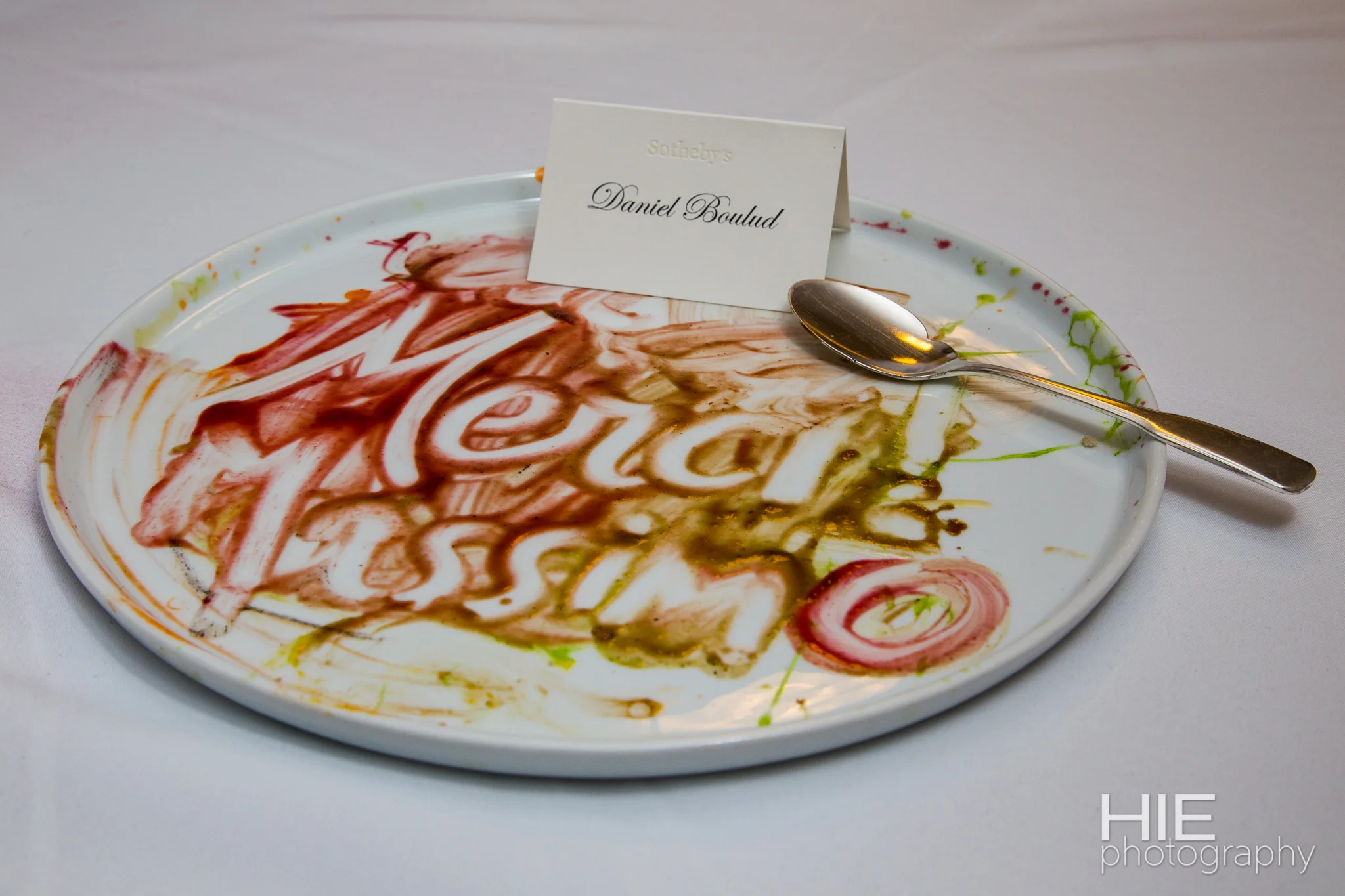 Chef Massimo Bottura at Sotheby's
