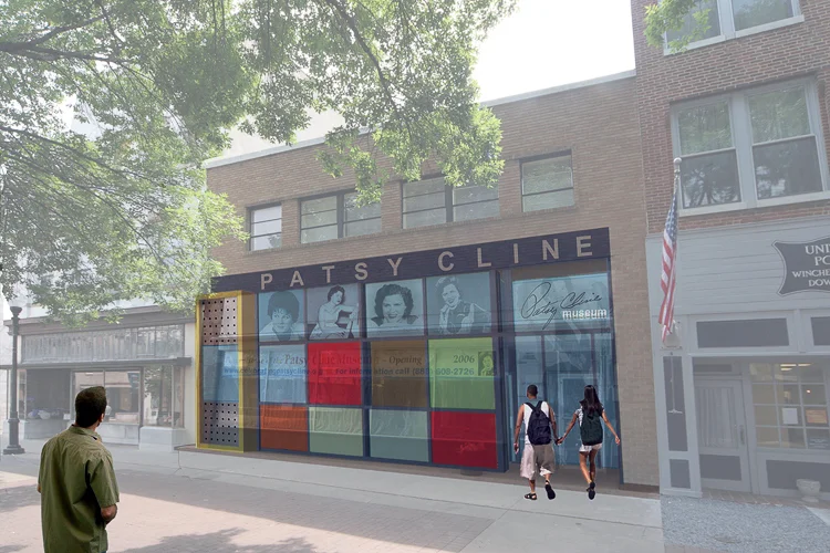 Since 1999, Carter Burton has been collaborating with Celebrating Patsy Cline (CPC), a nonprofit corporation committed to its mission: “To Preserve and Perpetuate the Legacy of Patsy Cline and Her Music”, to create a museum in downtown Winchester in honor of the artist. The goals are: a large facility on the interstate, an urban museum in downtown Winchester, a traveling exhibit, and virtual site on the Internet.