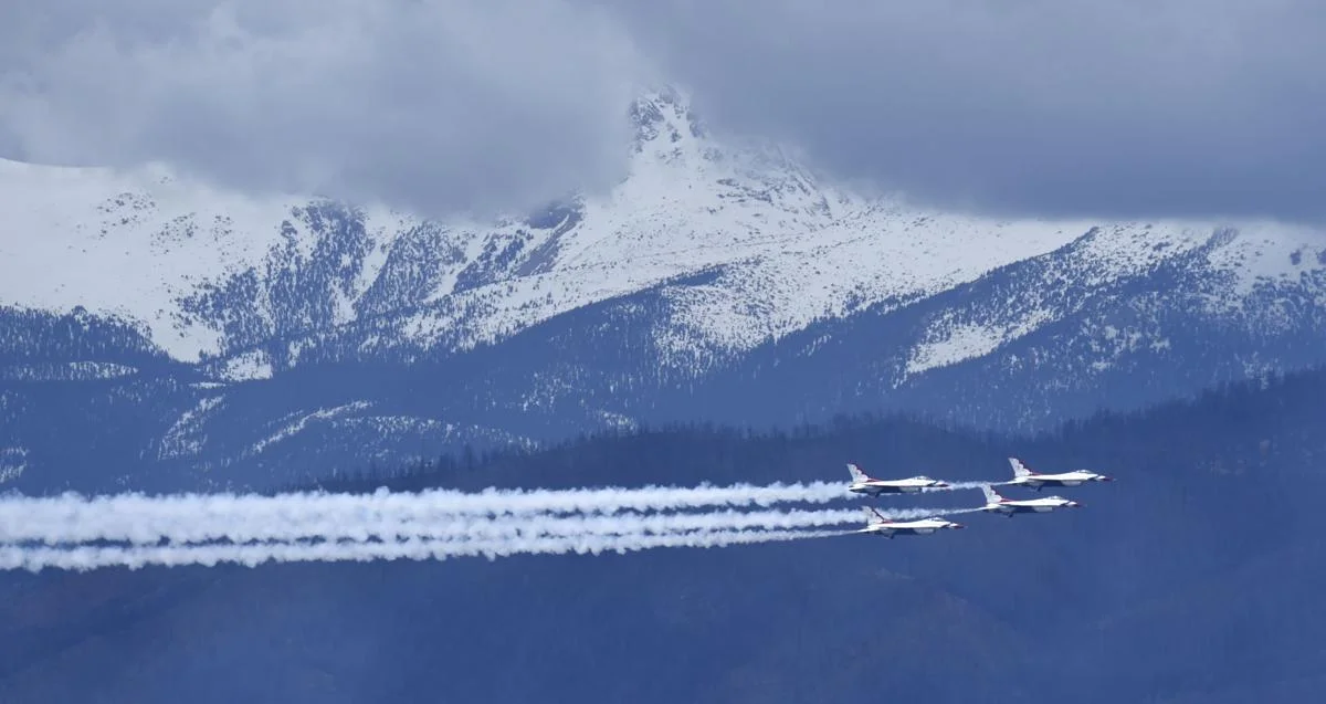 air force academy flyover