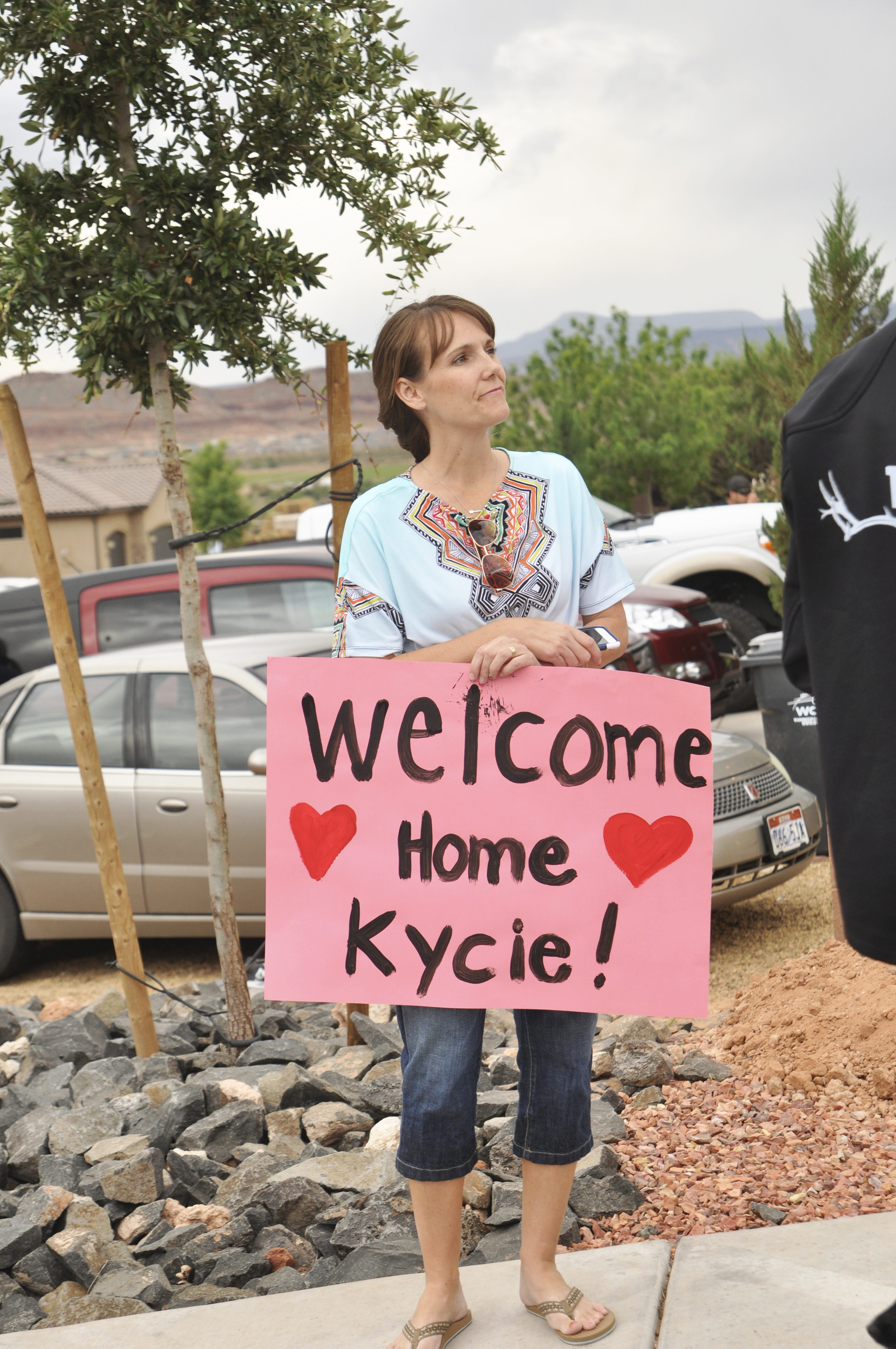 Most likely would have been Kycie's Kindergarten teacher. Mrs. Ybright lived around the corner from Kycie.