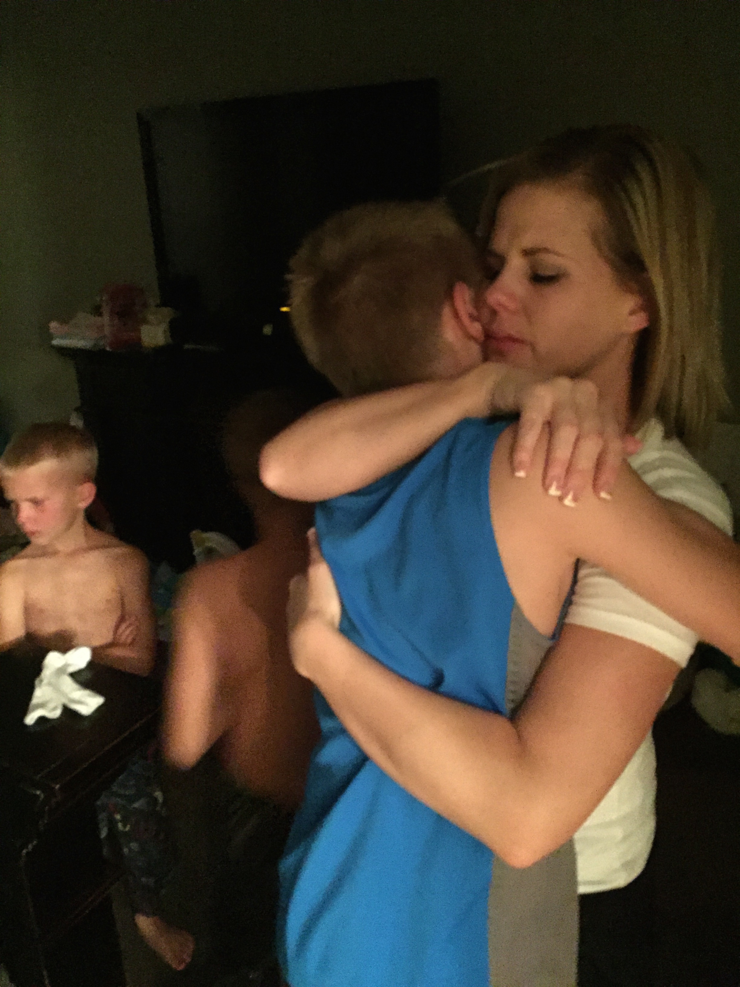 Bryton. There were no dry eyes in our house that night. Sincere prayers of thanks were offered.