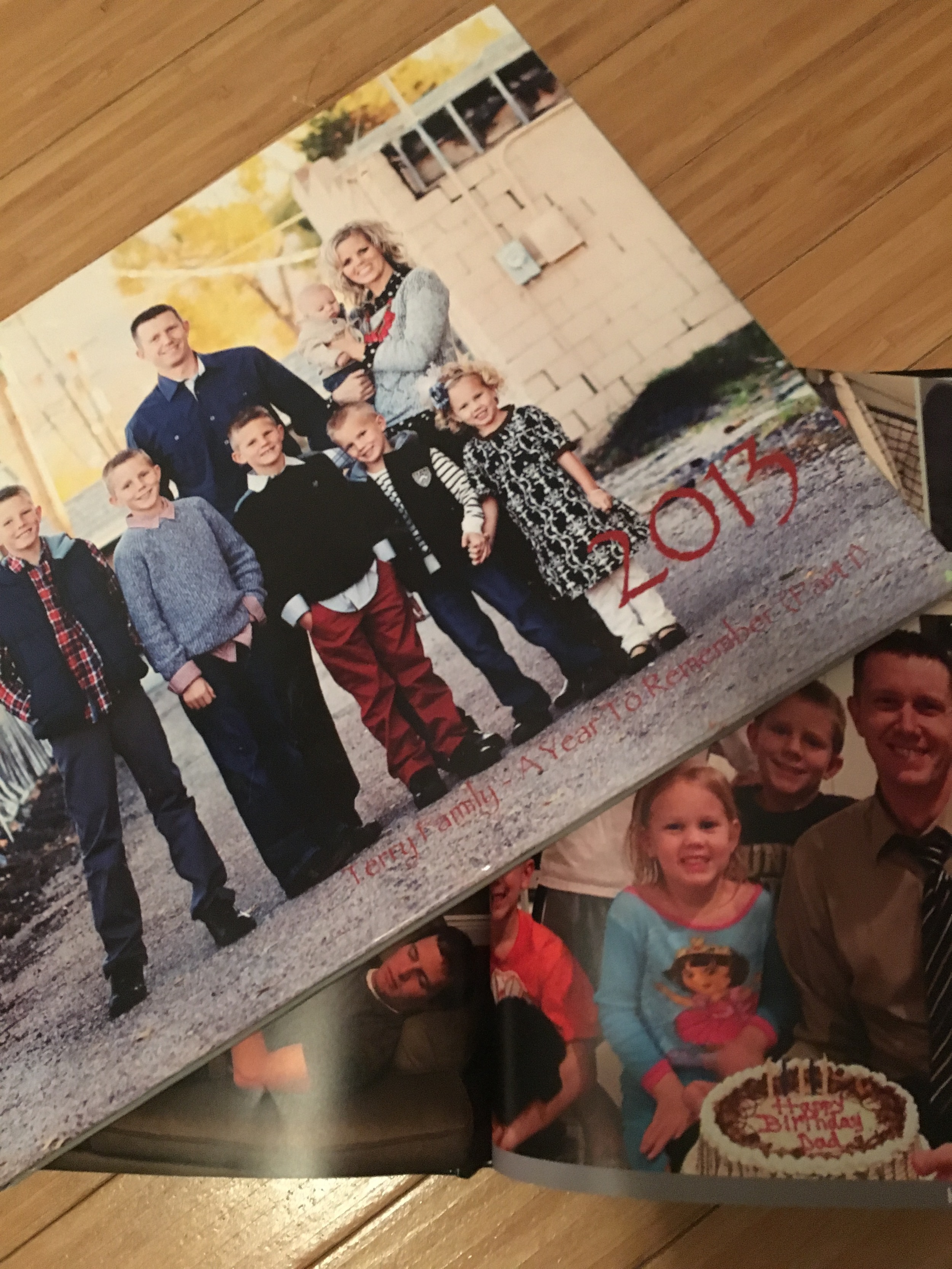 Family Year End Journal 2013