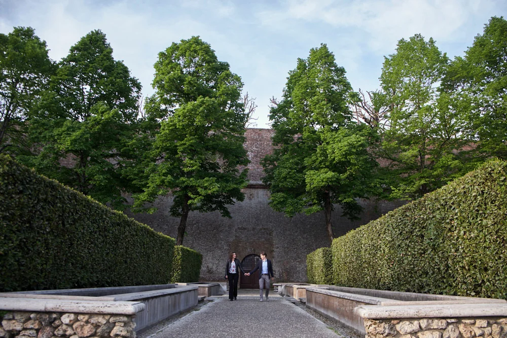 Monica+Andrea, engagement a Siena