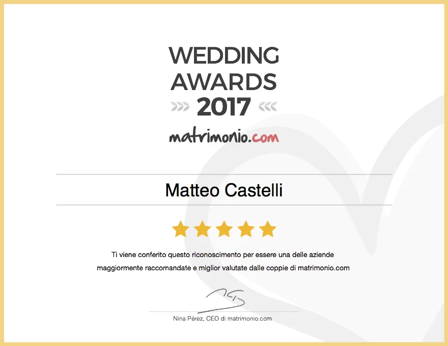 Wedding Award 2017