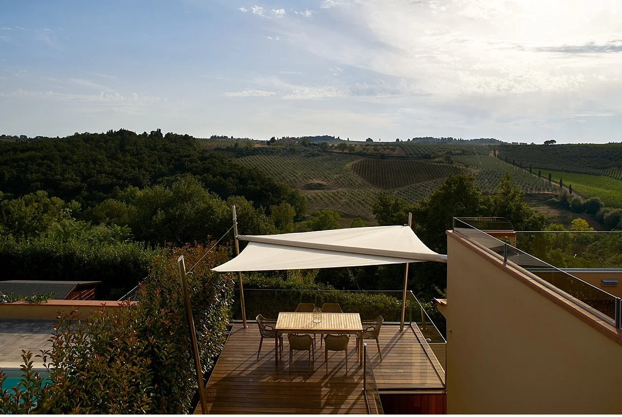 A Sail installation in a Villa