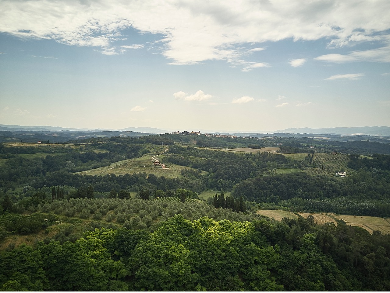  A recently renovated private villa in Palaia, in the Tuscan hills of Pisa, but very close to Florence and Siena. Danish property, it is rich in valuable finishes, swimming pool, outdoor garden with olive trees. The photographic service of the interi