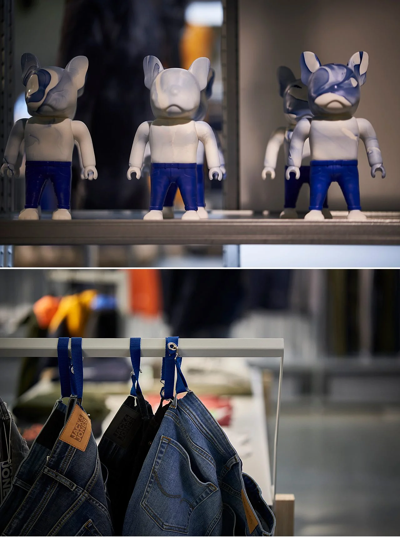  Pitti Bimbo 88, Jack & Jones box. Interior photo shoot for the designer who created the project for the annual review of children's fashion in Florence. With companies from all over the world. The service has been entrusted to Matteo Castelli's stud