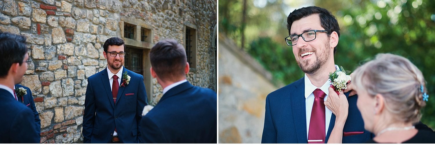  Elegante matrimonio in Toscana nel giardino di una villa Cini ad Arezzo - Immortalate il vostro giorno speciale con questa splendida foto di un matrimonio incantevole in una delle più belle ville toscane. La cerimonia nel giardino sottolinea l'atmos