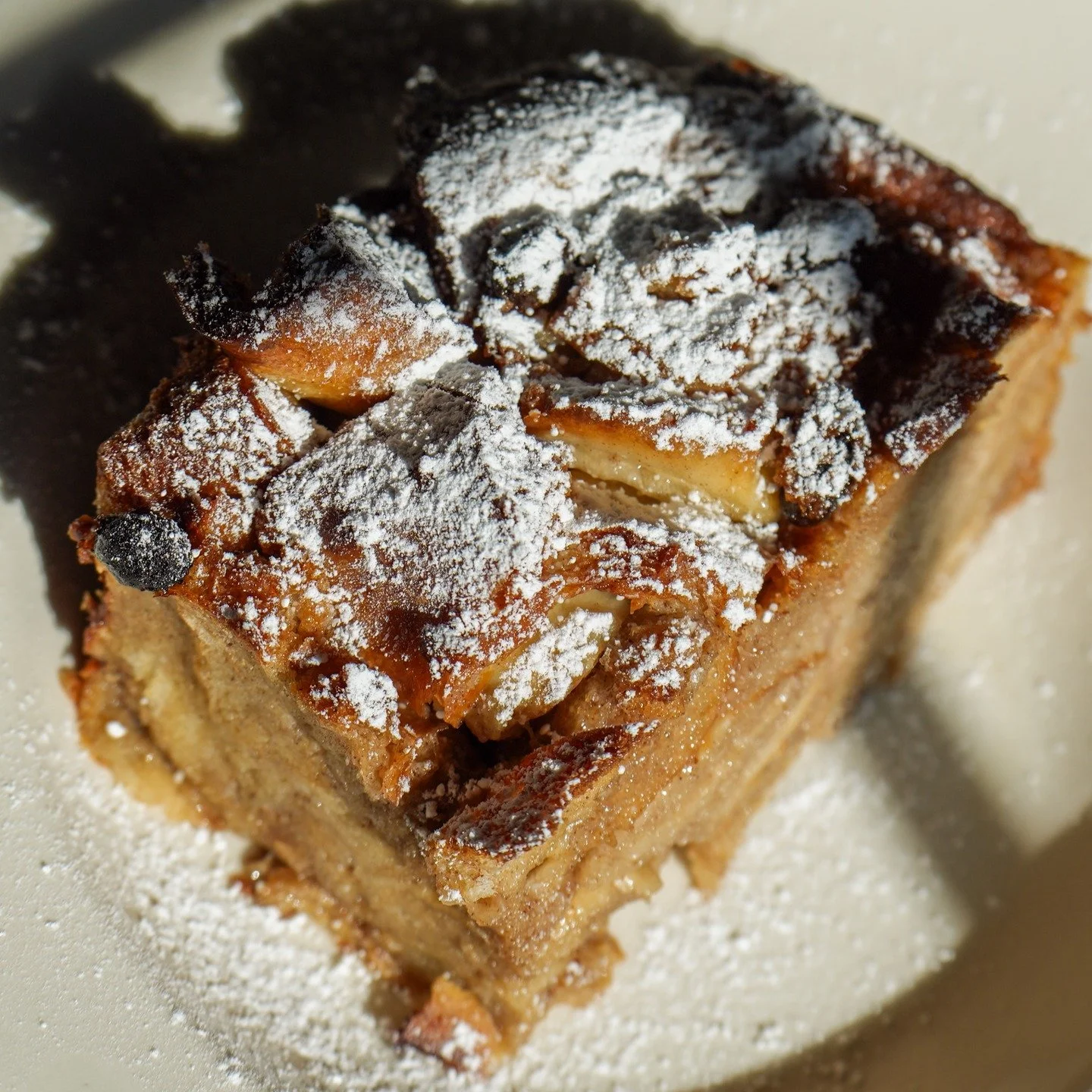 End on a sweet note 🍮✨ 
Our bread pudding is basically happiness you can eat.
