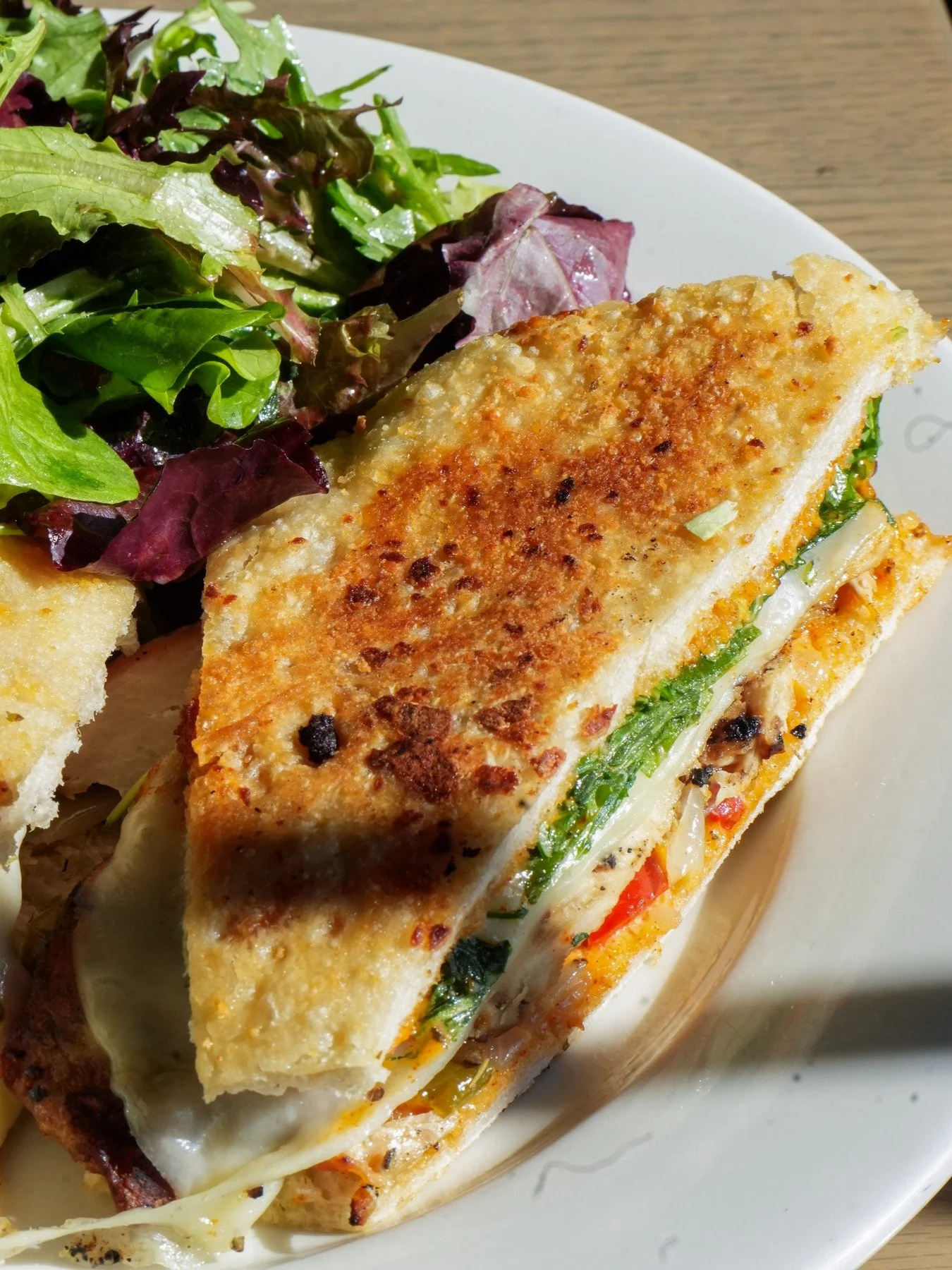 Turn up the heat with our Spicy Chicken Panini 😎🌶️