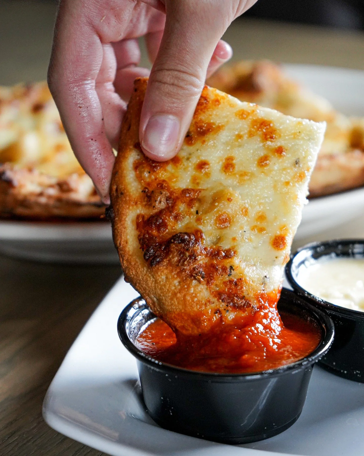 Sauce waits for no one&hellip; except the bread 😏🥖