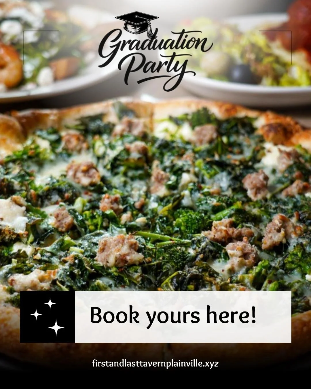 Graduation Day is the perfect reason to gather and celebrate big achievements. Our menu features lighter choices and the space is great for a laid-back get-together. Ask about our group celebration plans, we&rsquo;ll make organizing simple. 🎉😊

#Fi