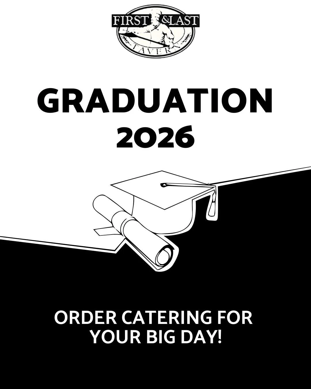 Big milestones call for something special or a little extra fun. Graduation celebrations are even better with a mix of lighter choices and creative dishes from our catering. Contact us for info, your celebration is in good hands! 🎉😄

#FirstLastTave