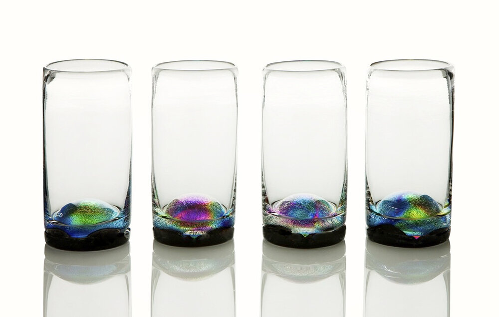 Mini Glasses (6 oz.) — Wileyware  Artisan Glassware Handmade in Seattle
