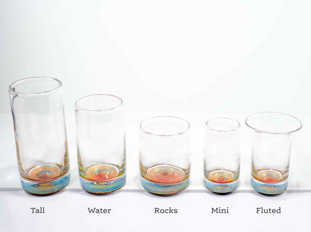 Tall Glasses (15 oz.) — Wileyware | Artisan Glassware Handmade in Seattle