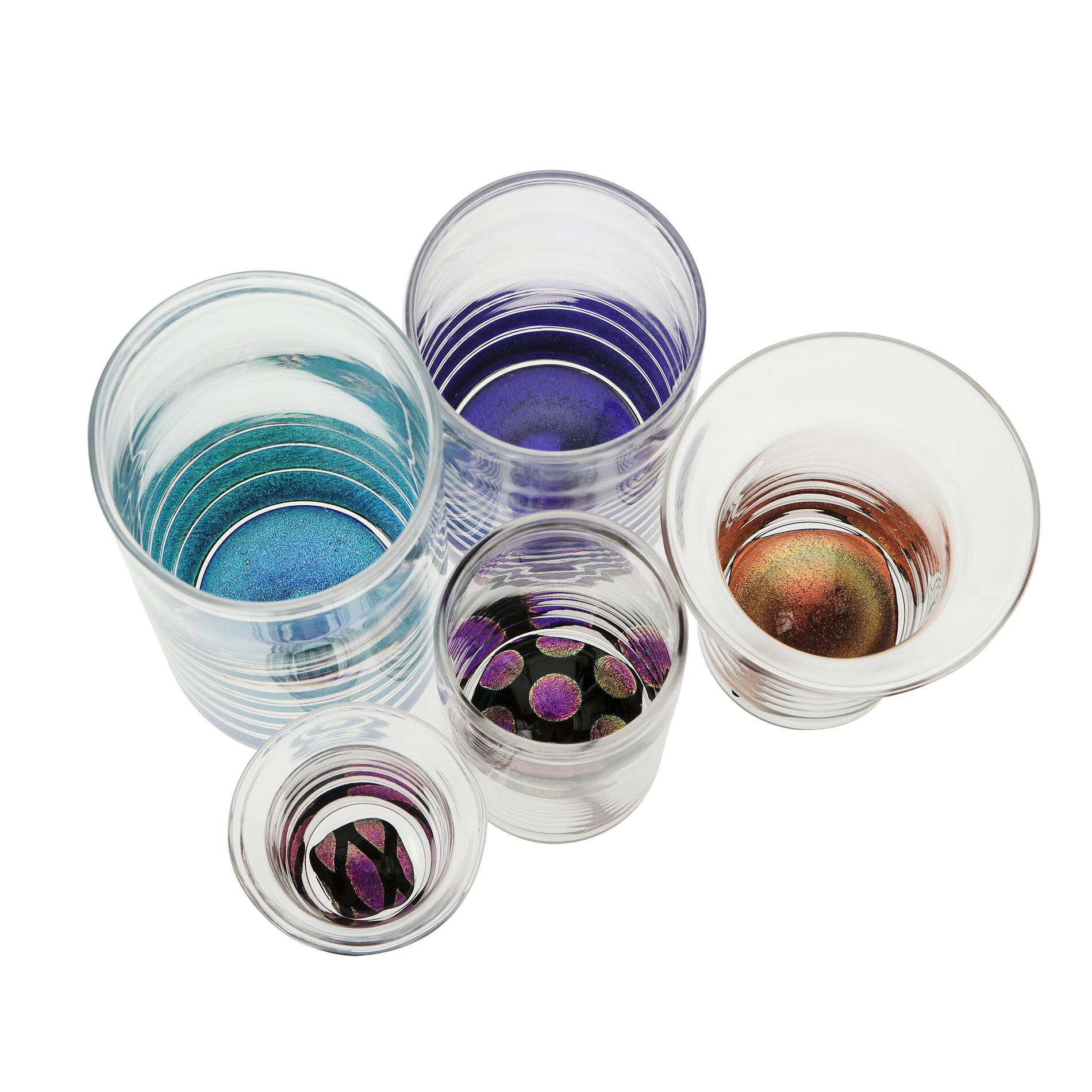 Mini Glasses (6 oz.) — Wileyware  Artisan Glassware Handmade in Seattle