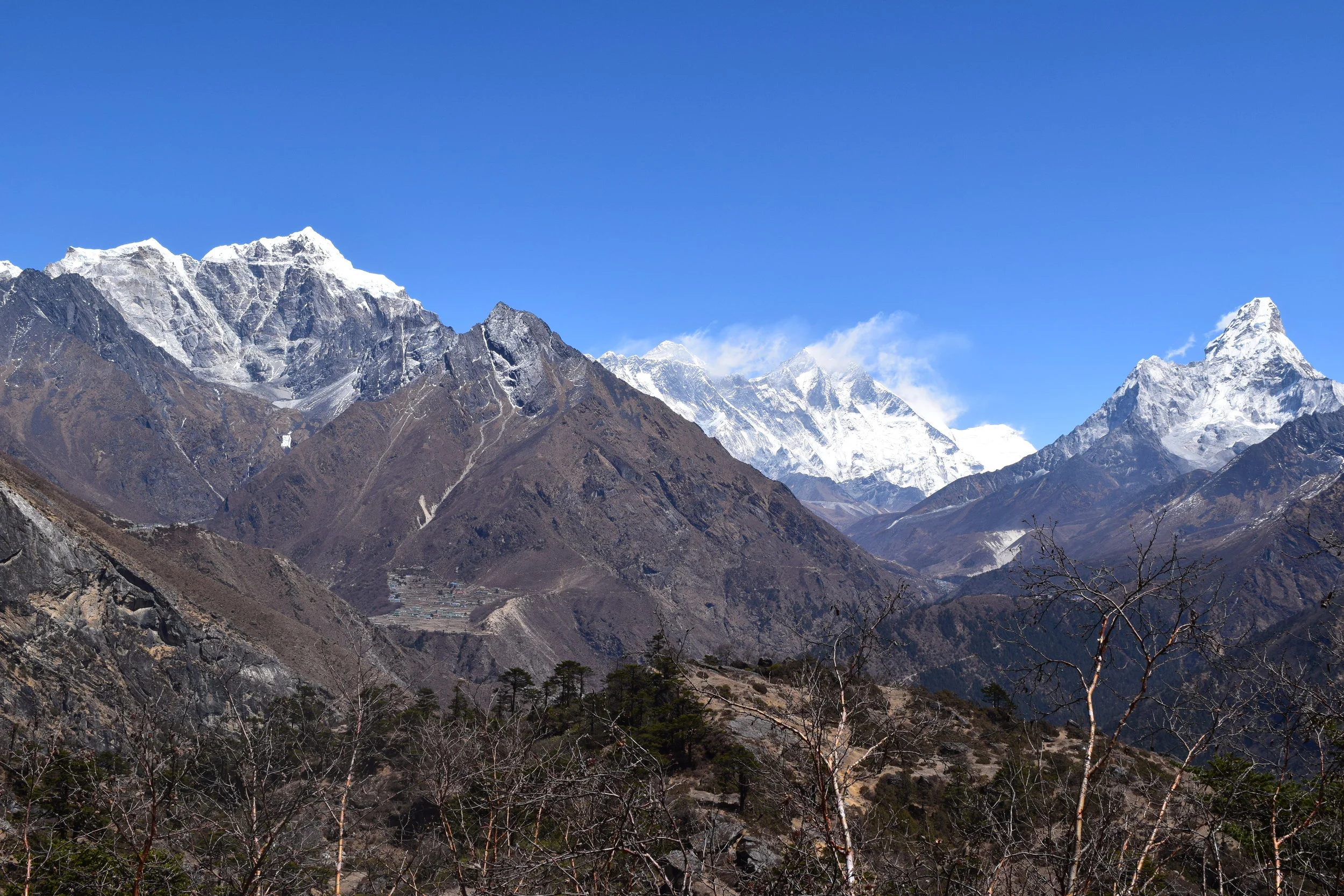 View from Hotel Everest View