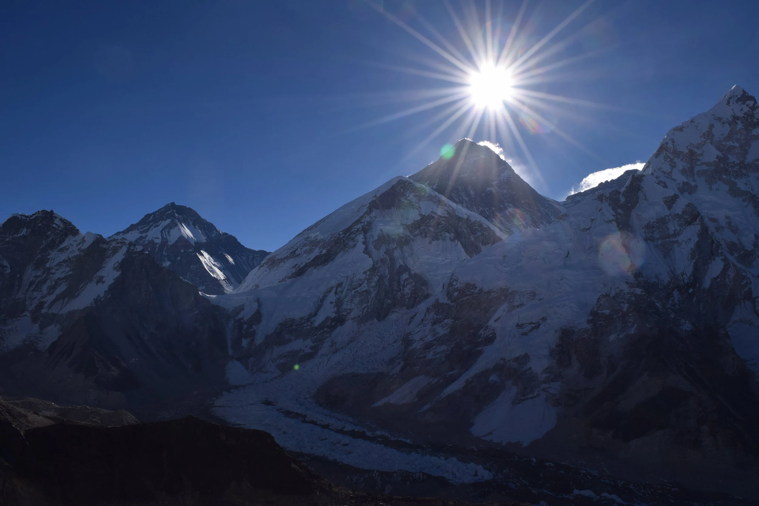 Sunrise over Everest!