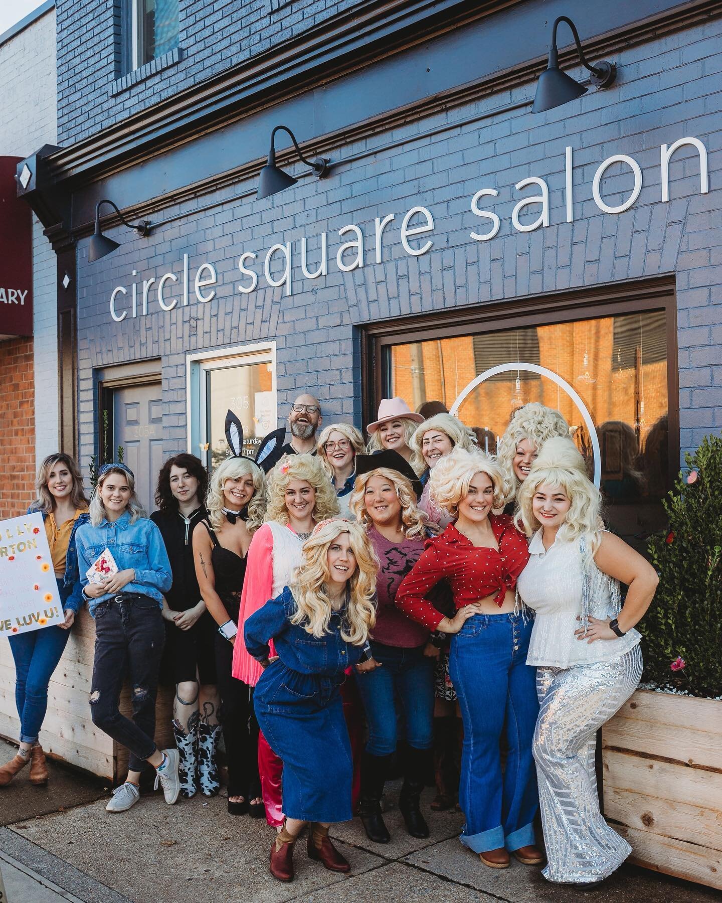 Welcome to Dollywood! 🦋✨

Happy Halloween from your favorite hair cutting crew on Robinson St!