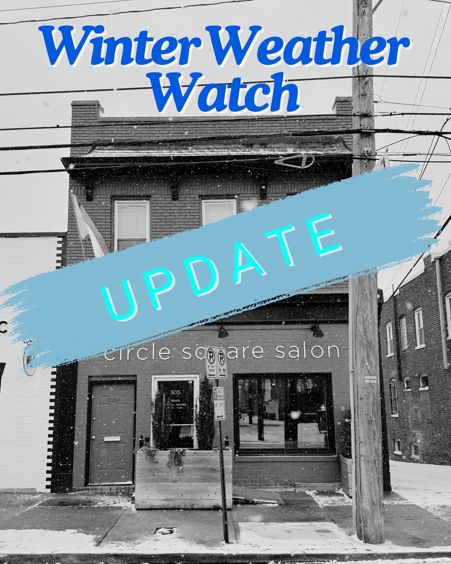 Happy Monday to everyone except these icy roads! 🧊 🚨

After putting some eyes on road conditions today we decided to go ahead and make the call early to remain closed for tomorrow, Tuesday 1/26! We hate to miss out on another day, but want to ensur