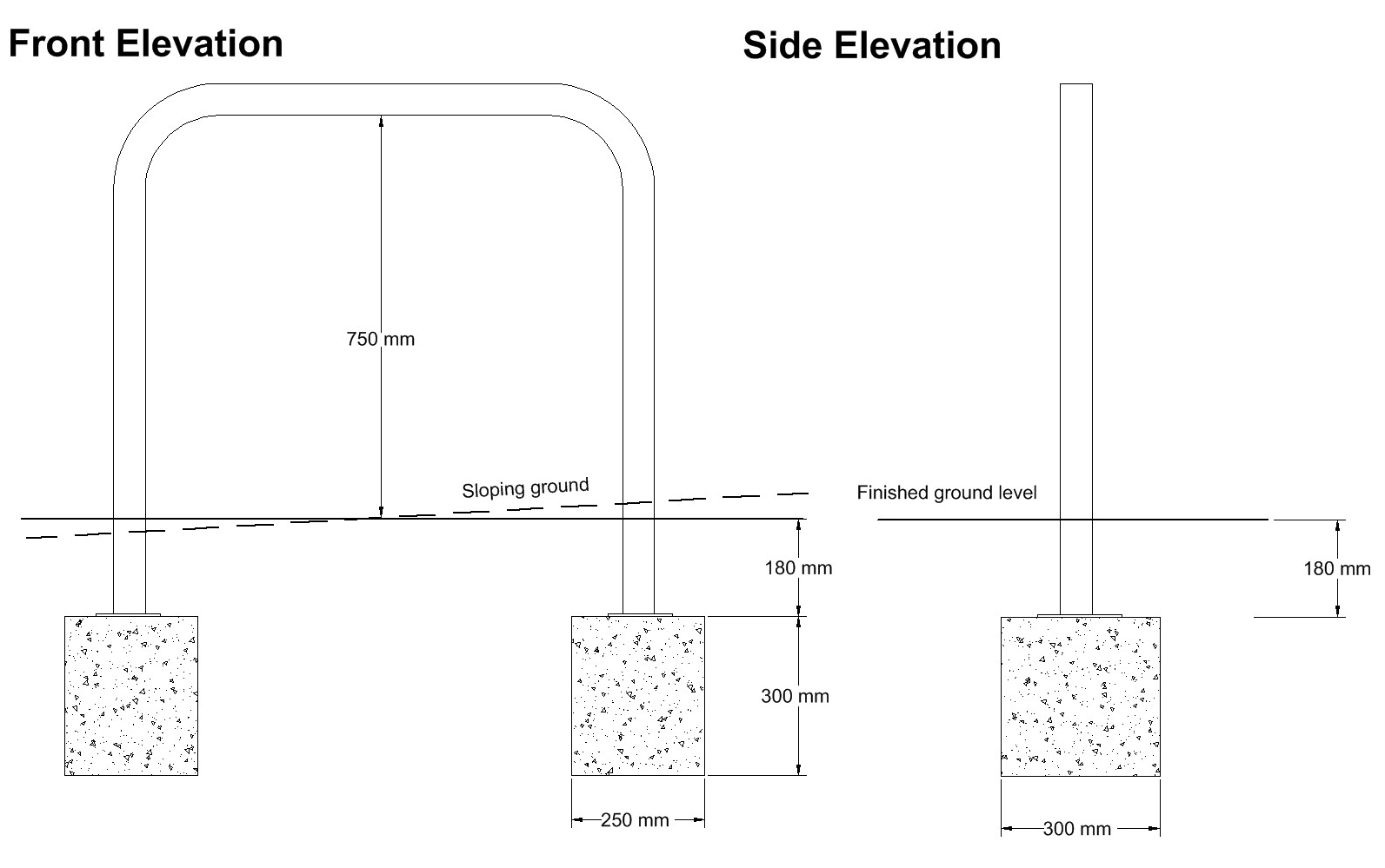 Caroline baseplate fixing IMPORTANT Please download data sheet for full installation, operation and maintenance liability guidelines FOUNDATION AND FIXINGS MUST BE TO OWN ENGINEERS FINAL SPECIFICATION AND APPROVAL