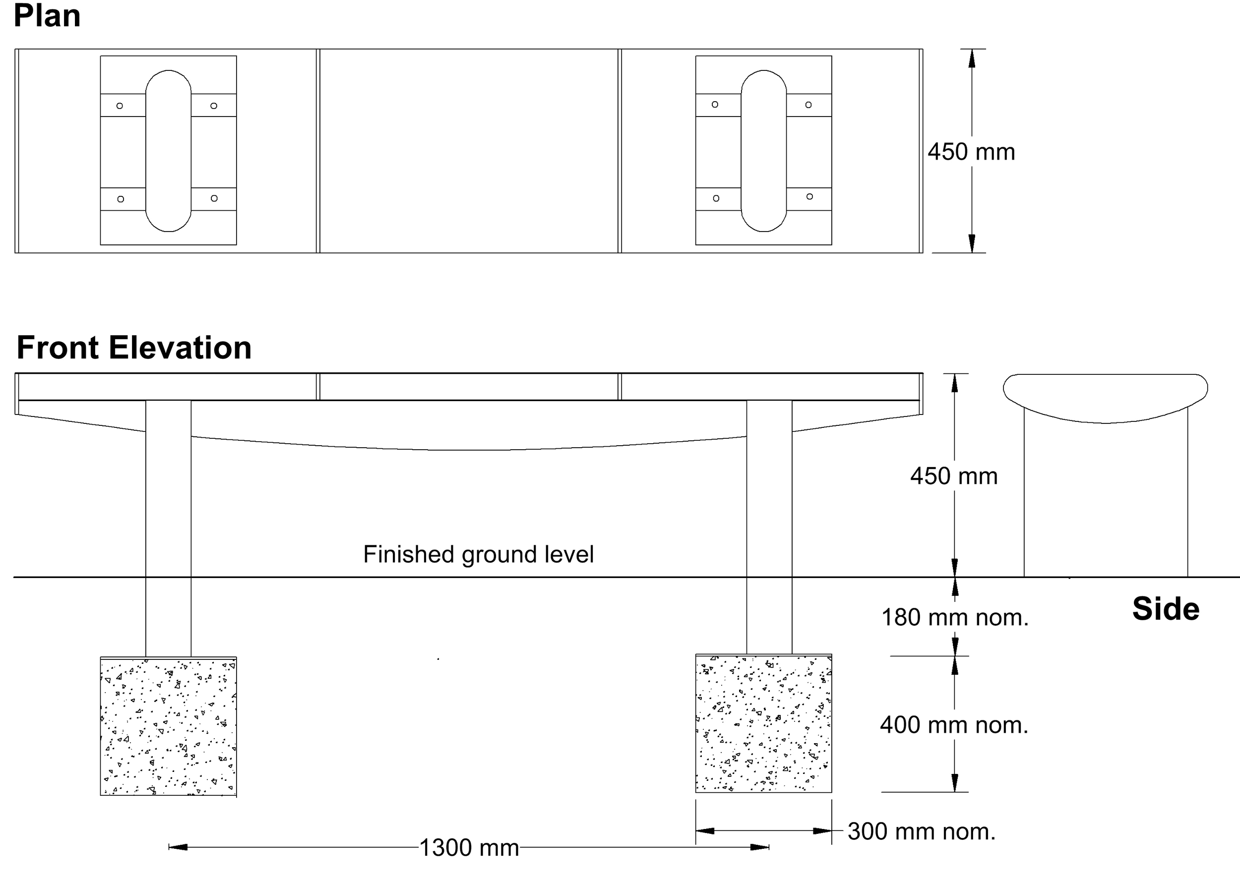 Bertie 3 Bay below ground baseplate fixing IMPORTANT Please download data sheet for full installation, operation and maintenance liability guidelines FOUNDATION AND FIXINGS MUST BE TO OWN ENGINEERS FINAL SPECIFICATION AND APPROVAL