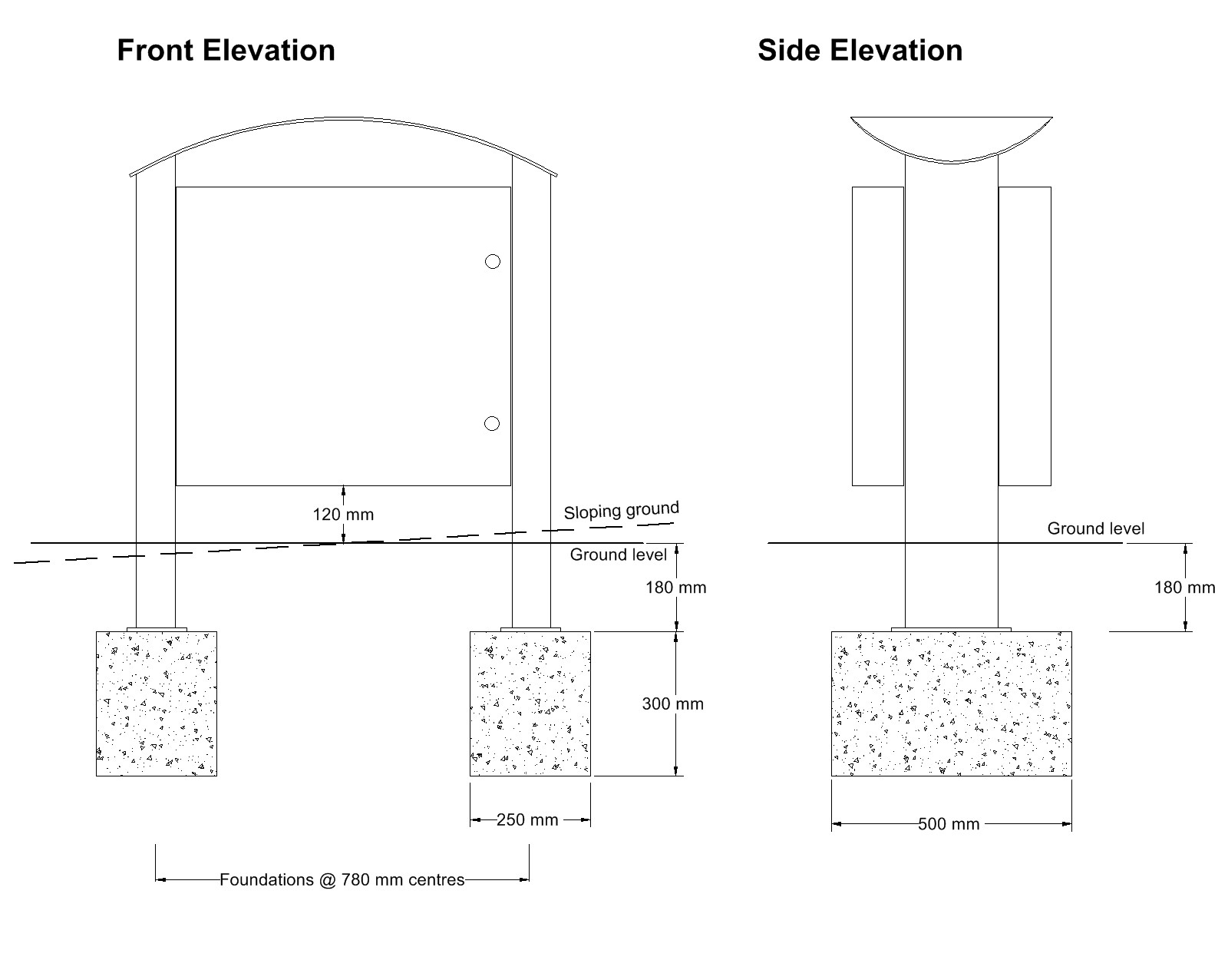 Ellipse baseplate fixing IMPORTANT Please download data sheet for full installation, operation and maintenance liability guidelines FOUNDATION AND FIXINGS MUST BE TO OWN ENGINEERS FINAL SPECIFICATION AND APPROVAL