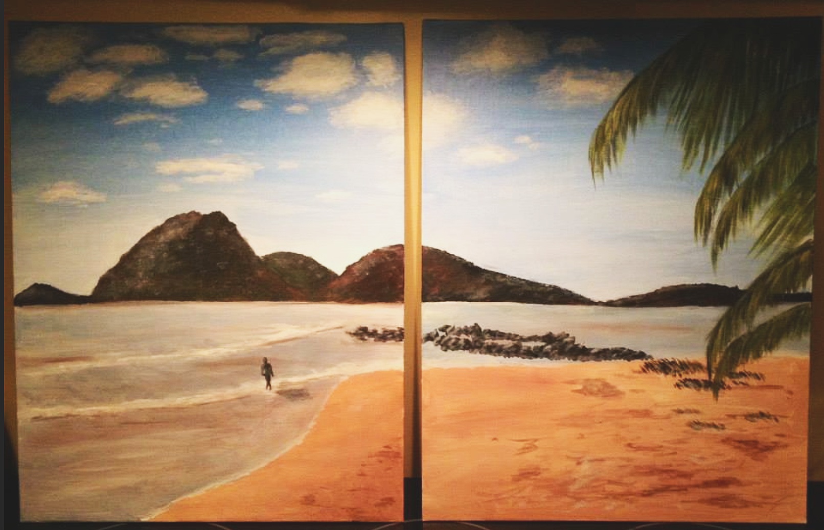 This was one of my old paintings I created in high school!