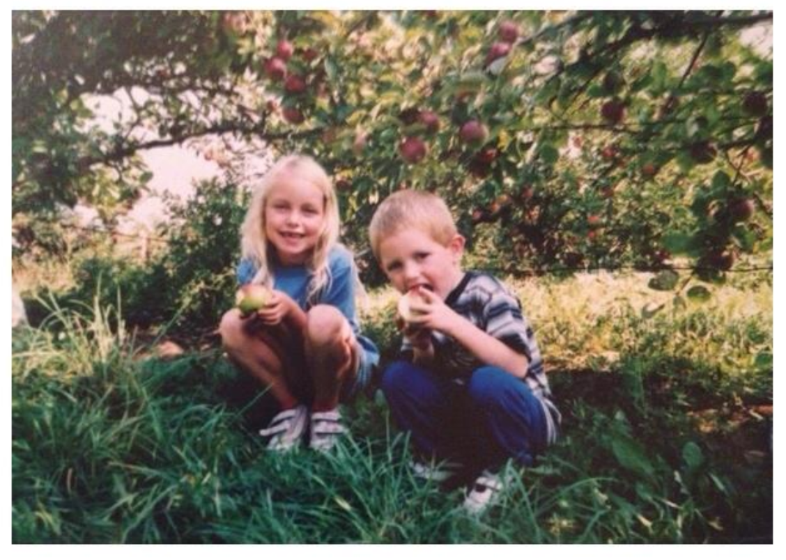 My brother and I as kids!