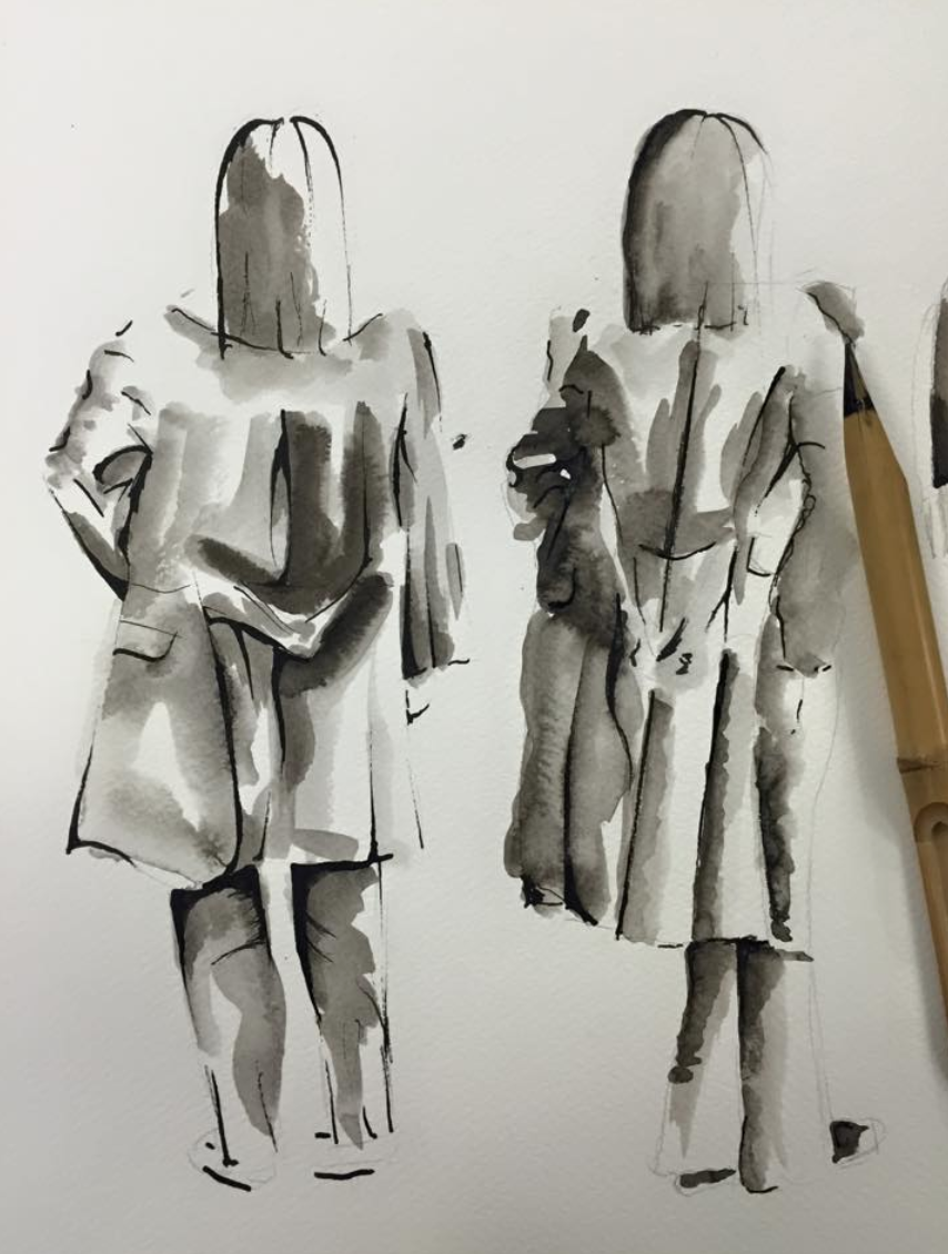 Some of my sketches from university