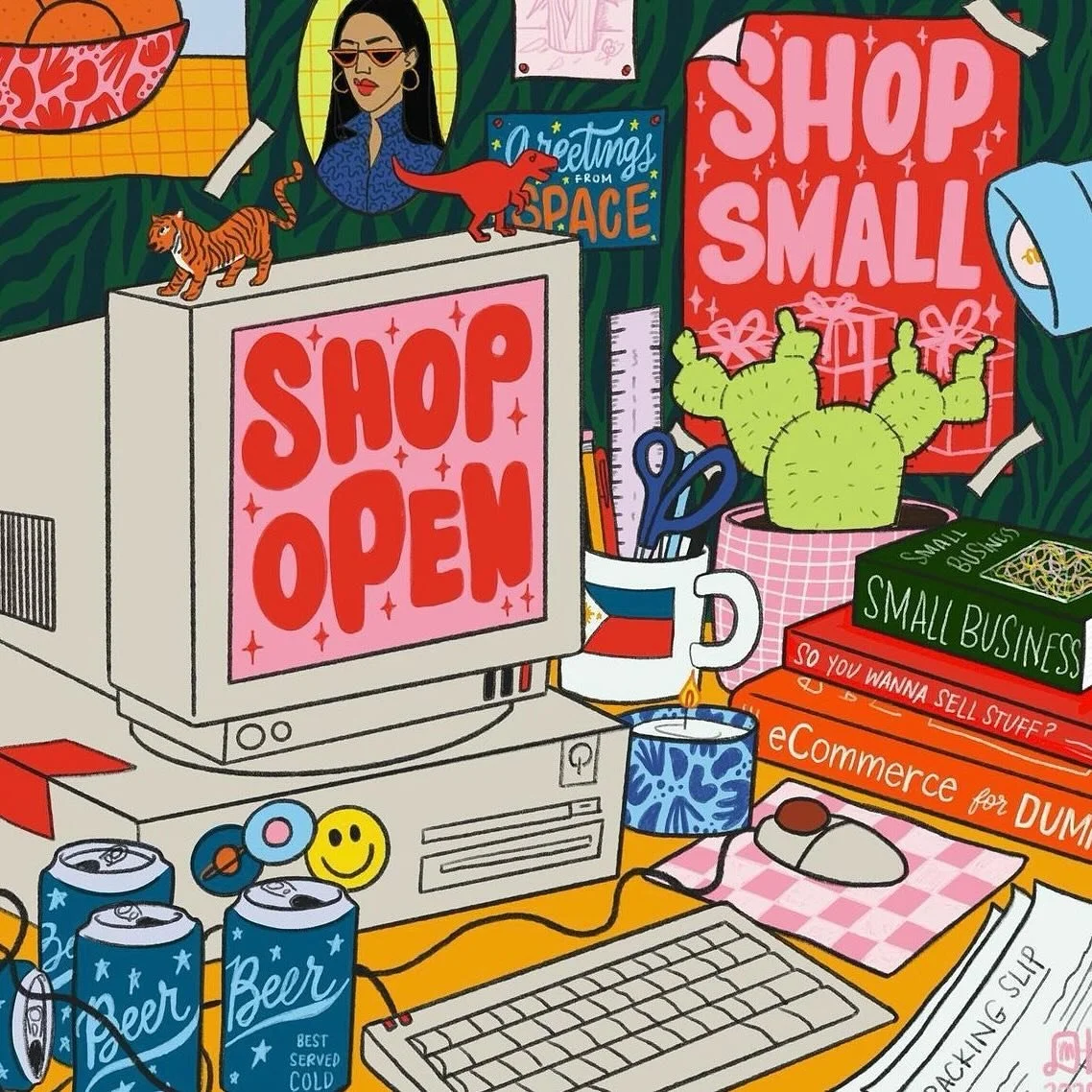 Long sappy post incoming 🚨 But first things first: for #smallbusinesssaturday you can take 20% off your order at shoplora.com with the code SHOPSMALL2024!

On to (not) business: while I struggle with the whole concept of this holiday, I do have a lo