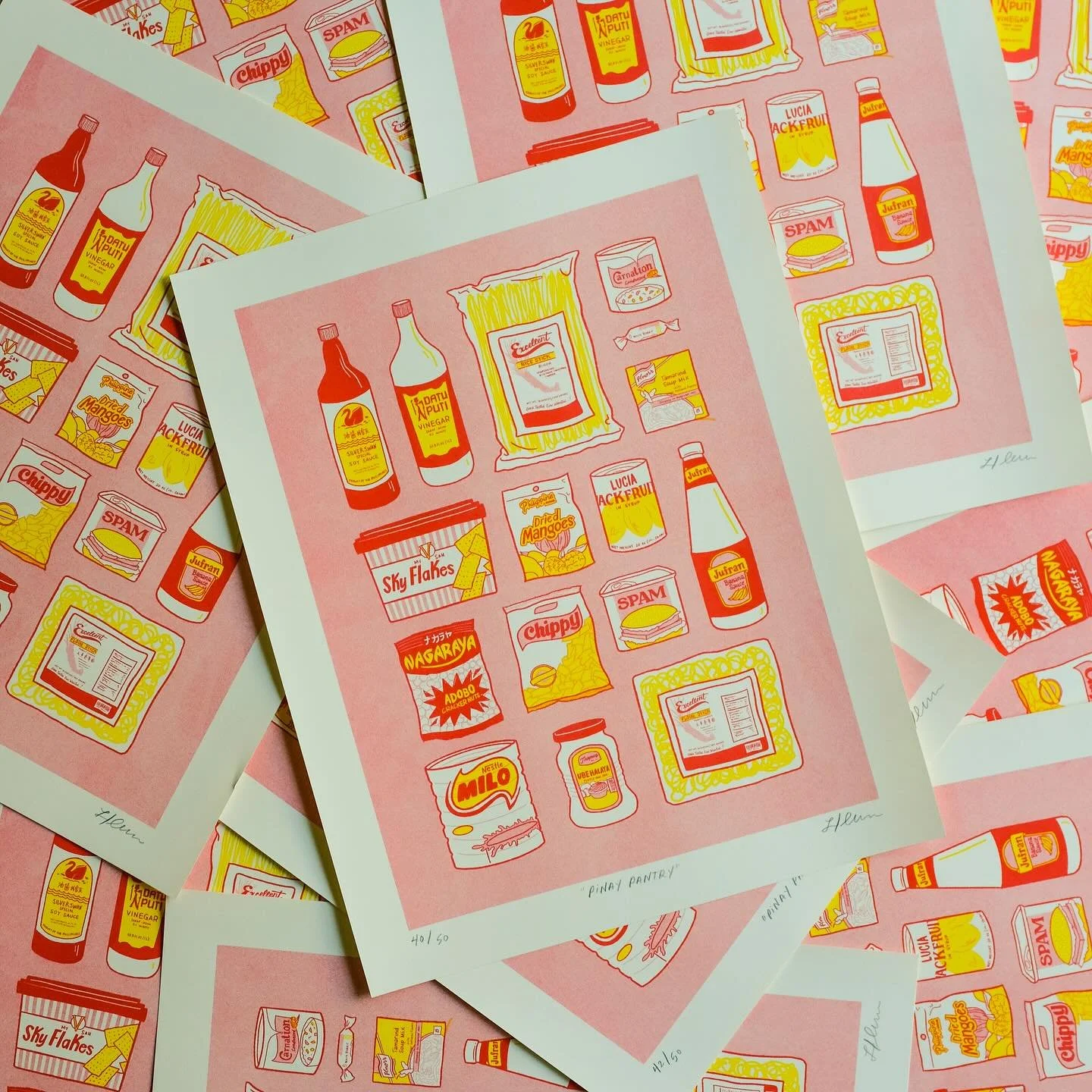 For those of you who have been asking, I have GREAT news &ndash; a fresh batch of People&rsquo;s Pantry prints arrived in the mail yesterday, and the Filipinx edition is RESTOCKED after nearly 6 months (oops I am really sorry about that 😅). 

There 