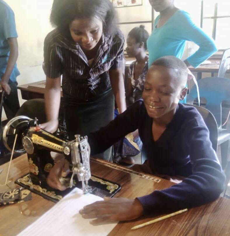 Our Sewing Program has officially Started! 🌟 This program has been in the making for a while but God&rsquo;s timing is perfect! We have 5 working machine &amp; two wonderful Seamstresses teaching the children! 🙌 This skill/trade truly can change th