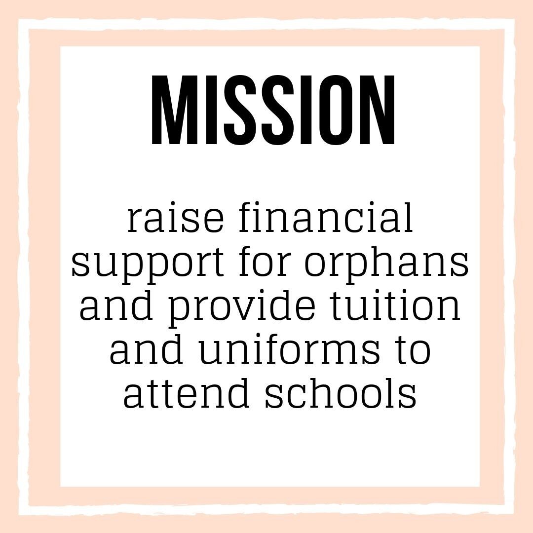 We are a 501c3 Non-Profit that was created to raise funds for an orphan care center in Mansa, Zambia. Every donation goes directly to the orphan care center that provide school tuition, uniforms, materials, meals, clothes and teaches life skills to a