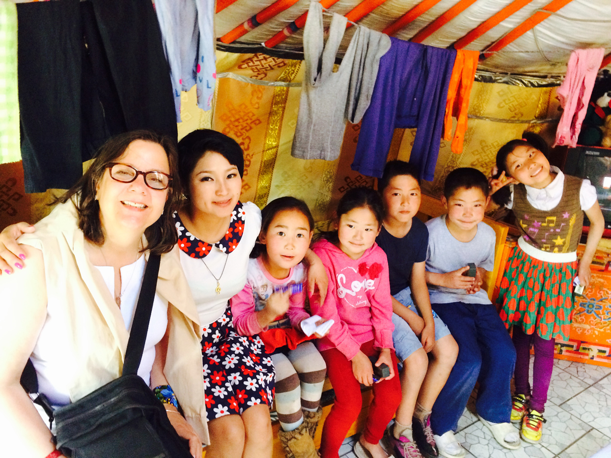 Ellen, Mongolian orphan outreach
