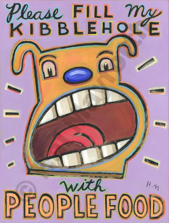 Please Fill My Kibblehole with People Food
