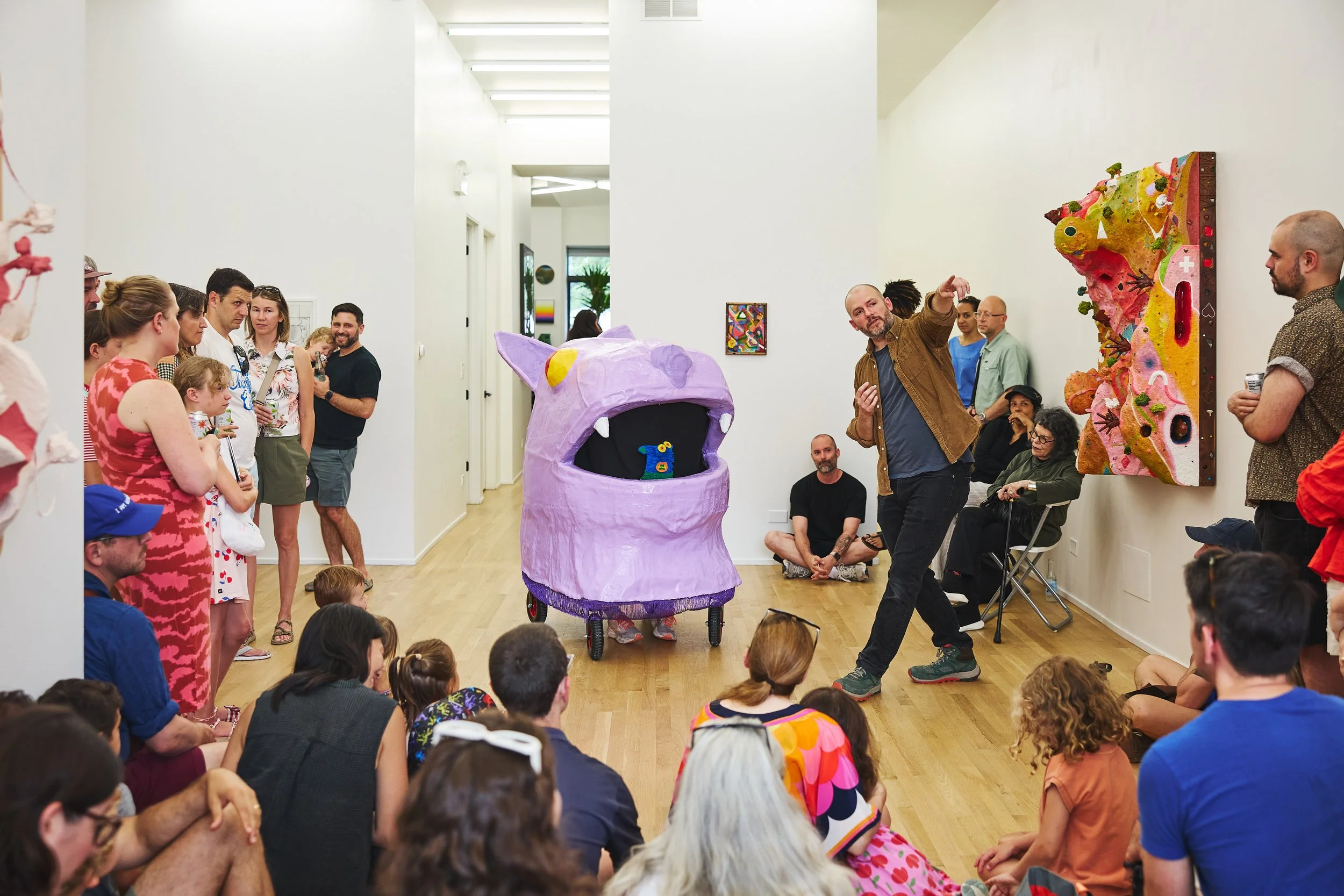  Artist talk with Puddles (Camille Mitchell) at Andrew Rafacz 
