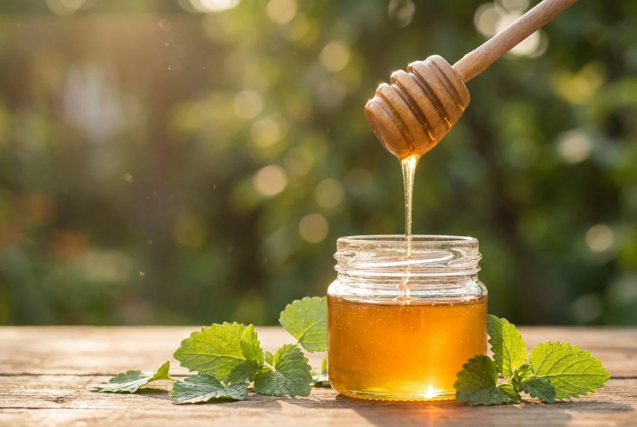   Botanicals like lemon balm and medical-grade honey are often explored for their soothing properties.  