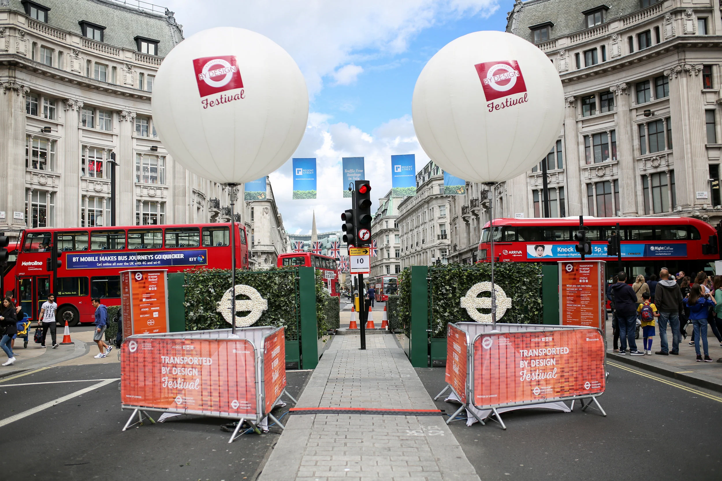 TFL TRANSPORTED BY DESIGN | ON REGENT STREET | 2016