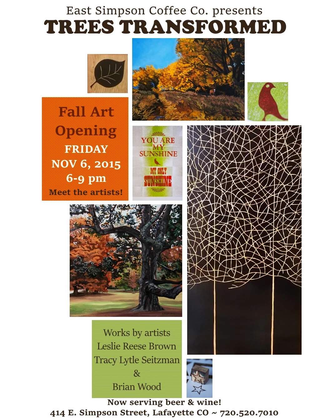 Trees Transformed Art Show Opening